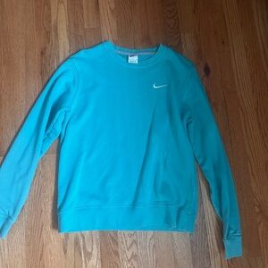 Nike Men's Aqua Crewneck Sweater